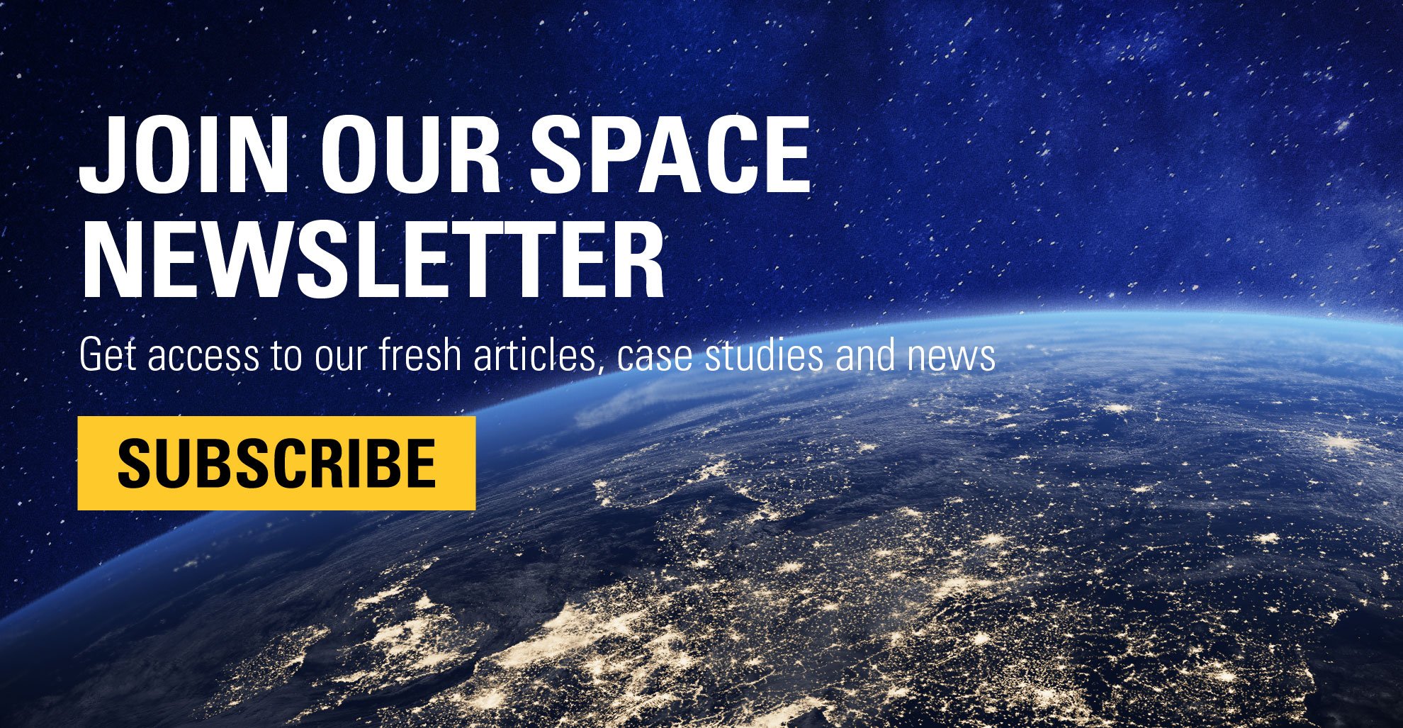 Join Terma`s Space Newsletter.