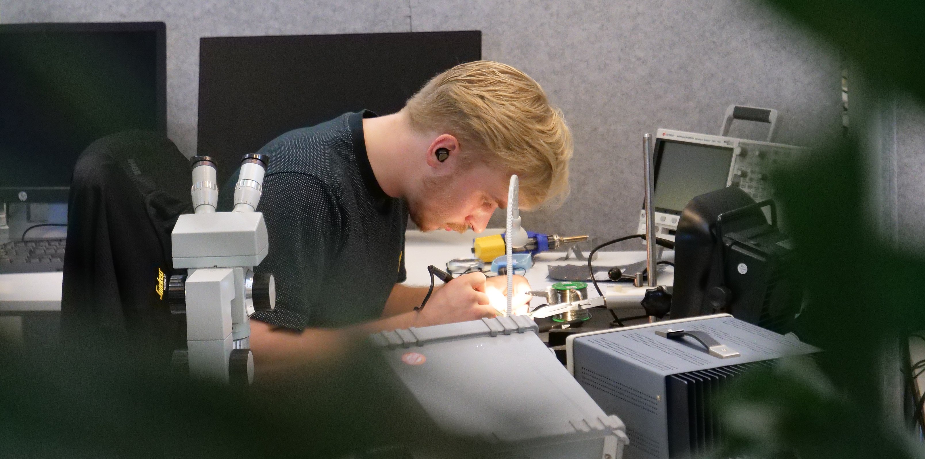 David Spicker Bruhn at the Danish Championship of Young Professionals 2024.