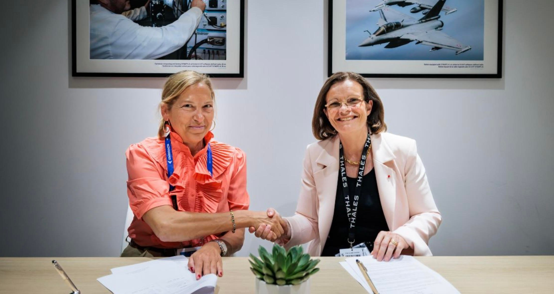 Signing of Terma and Thales Partnership.