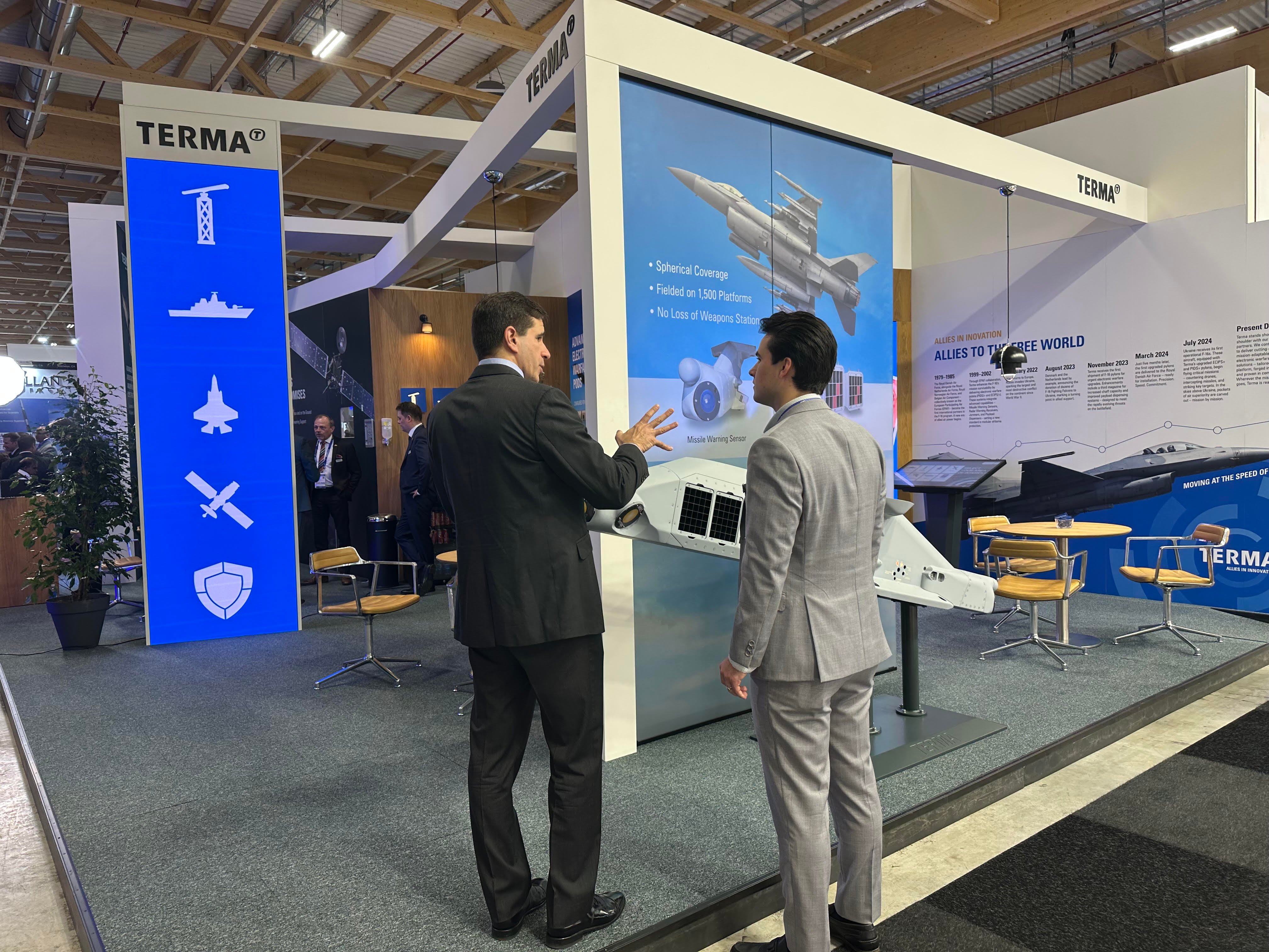 Terma at Paris Air Show 2025.